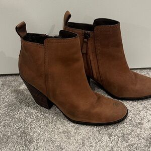 Cole Haan Tan Ankle Booties